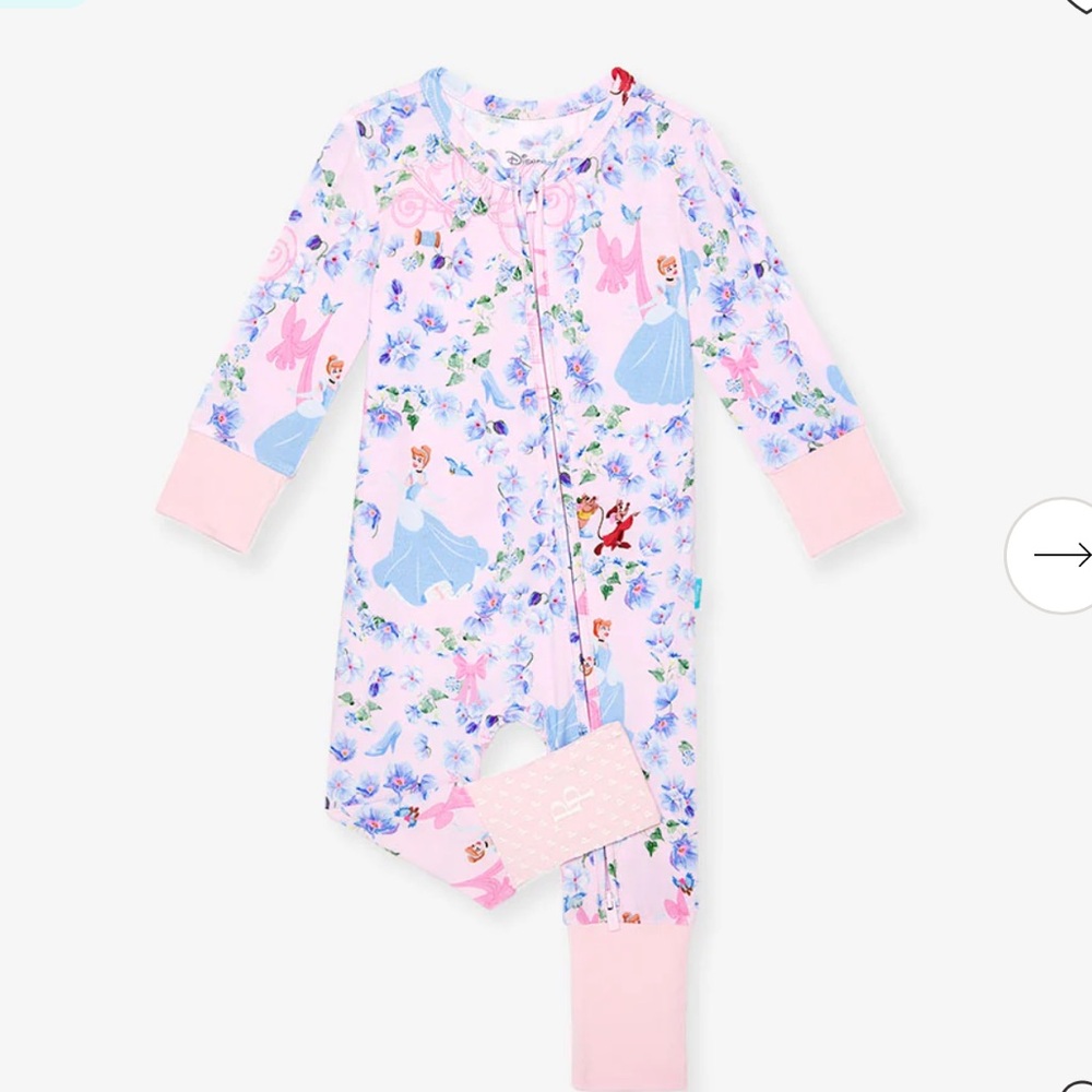 Posh Peanut Disney Princess Cinderella Convertible One Piece - Picture 4 of 9